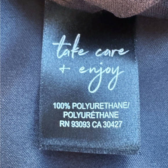 NIC + ZOE NWT Faux Leather Bootcut Pants Size 10 in Black - Picture 10 of 11